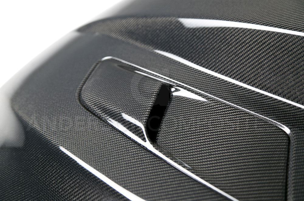2015 - 2023 Mustang Double-Sided Carbon Fiber Type-ST Decklid with