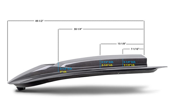 2016 - 2023 Camaro Type-AZ Double Sided Carbon Fiber hood