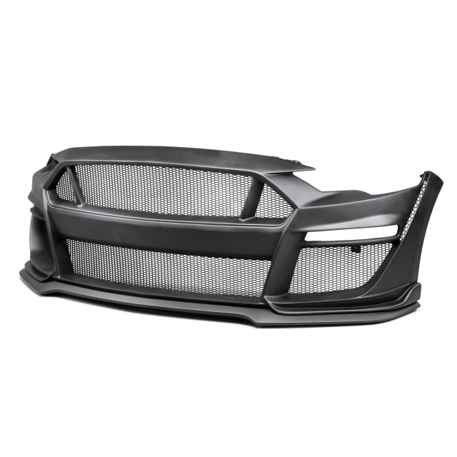 Type-ST fiberglass front bumper for 2018-2023 Ford Mustang (only work with Type-ST fenders)