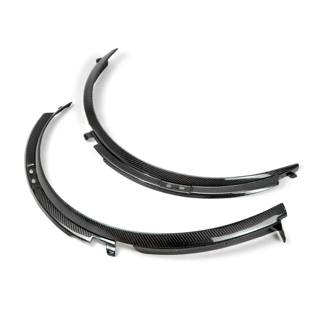 Carbon fiber fender extensions for 2015-2019 Chevrolet Corvette C7 Z06