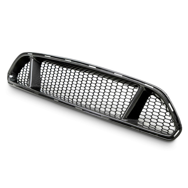 Type-GT carbon fiber upper grille for 2015-2017 Ford Mustang