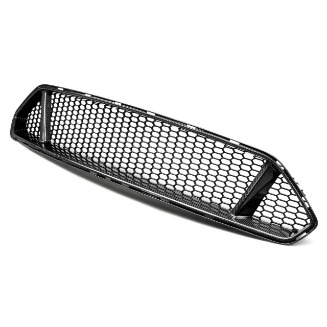 Type-GT carbon fiber upper grille for 2018-2023 Ford Mustang GT