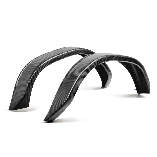 Carbon fiber rear fender flare for 2022 Ford Bronco Everglade