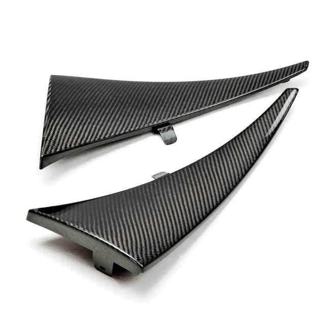 Type-OE - carbon front mud flaps for 2014-2019 Chevrolet Corvette C7 Stingray/Z06