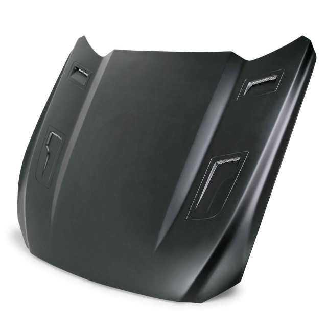 Type-GTH fiberglass hood for 2015-2017 Ford Mustang