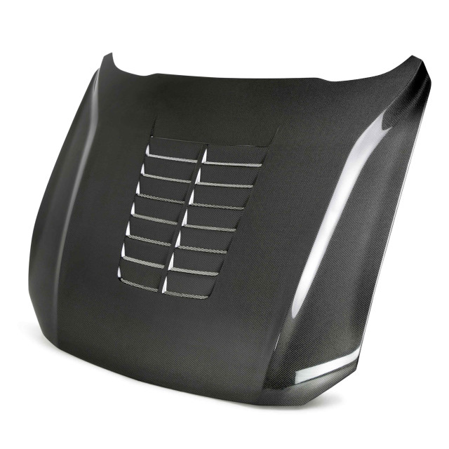 Type-GT5 double sided carbon fiber hood for 2018-2023 Ford Mustang