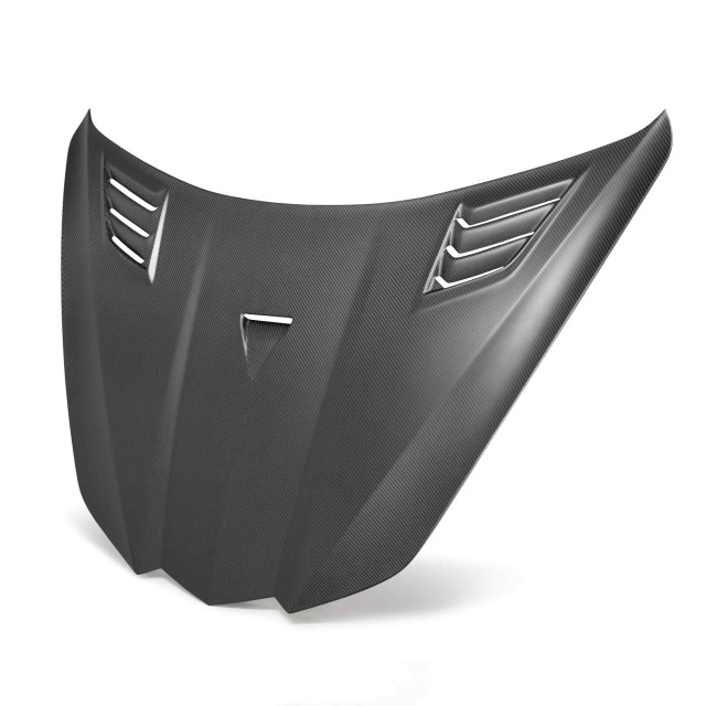 Type-GT dry carbon fiber hood for 2020-2024 Chevrolet C8