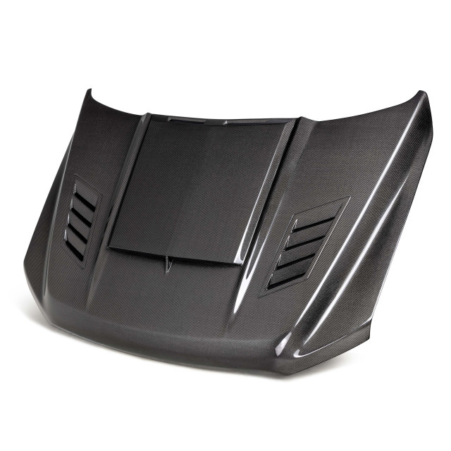 Type-AB carbon fiber hood for 2021-2025 Ford F-150