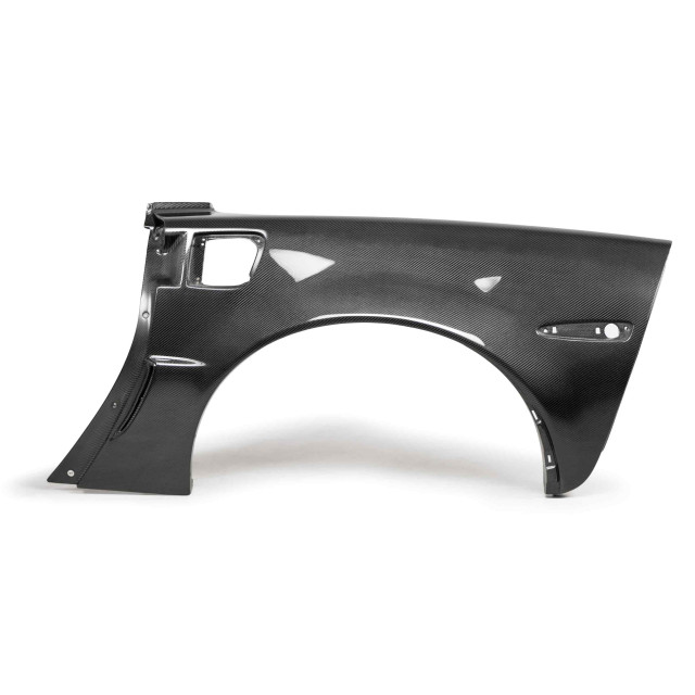 Type-ZR1 Carbon fiber rear quarter panel for 2005-2013 Chevrolet Corvette C6 (total 1.65" wider)
