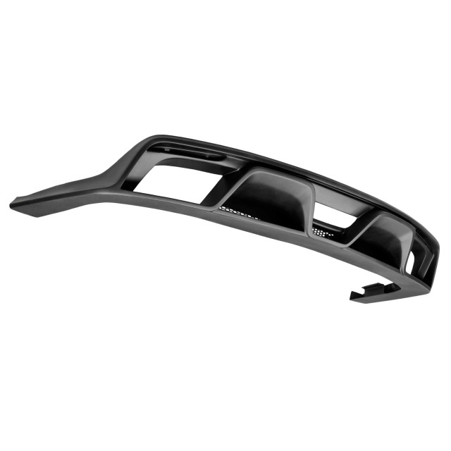 Type-GR (GT350 Style) fiberglass rear diffuser for 2015-2017 Ford Mustang (Quad tip exhaust)