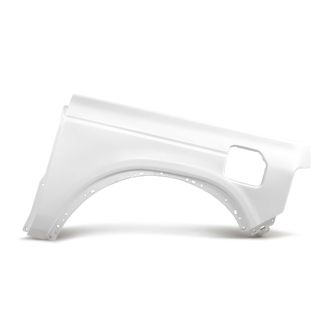 Everglades Style Fiberglass Rear Quarter Panels for 2021-2024 Ford Bronco 2DR