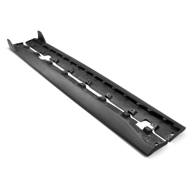 Type-GR (GT350 Style) carbon fiber side rocker panel splitter for 2015-2023 Ford Mustang