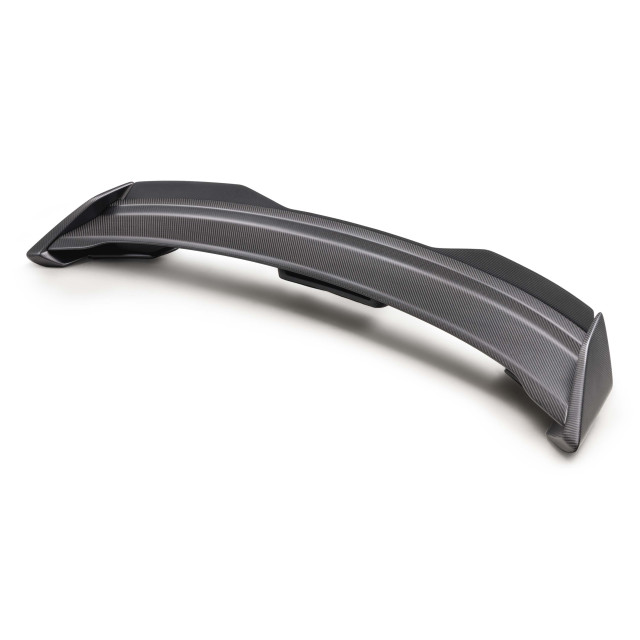 2024 Ford S650 Mustang Darkhorse Performance Package Carbon Fiber Rear Spoiler with Gurney Flap (Matte Finish)