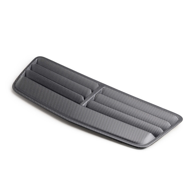 2024 Ford S650 Mustang Carbon Fiber Hood Vent (Matte Finish)
