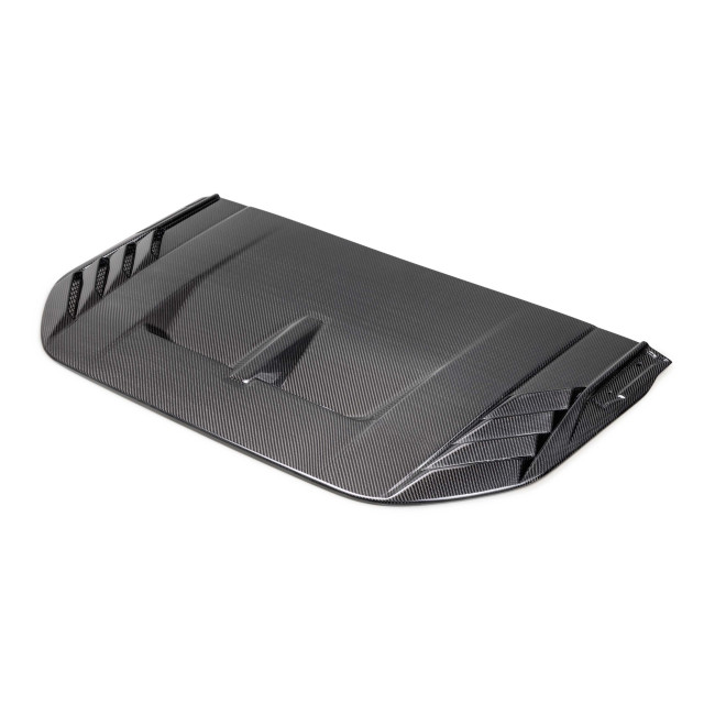 2022-24 Bronco Raptor Carbon Hood Vent - Gloss
